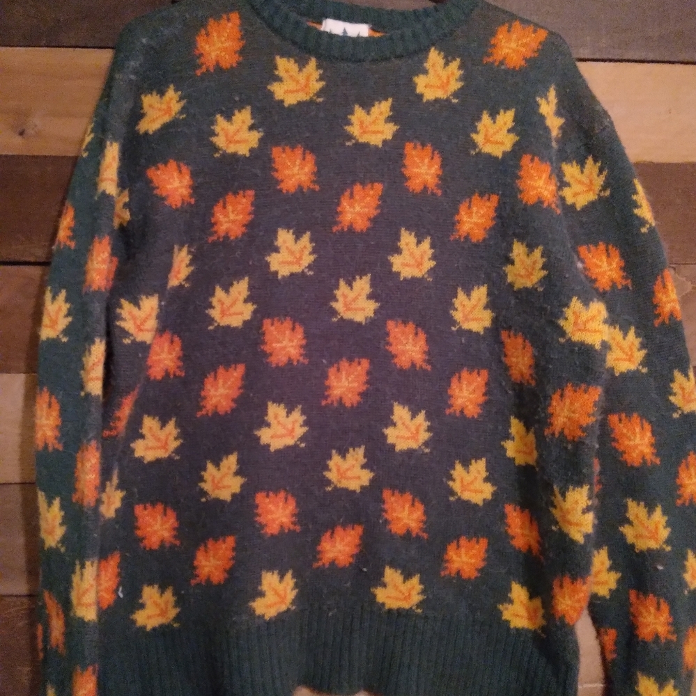 Kjp Kiel James Patrick leaf fall sweater